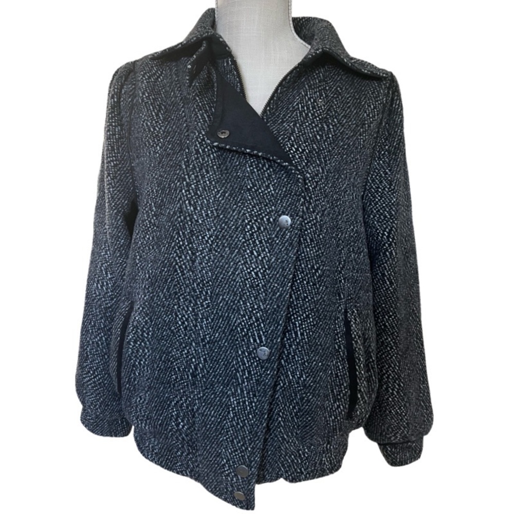 Highline Collective - Vintage Style Bomber Mid-Weight Jacket - Size Small